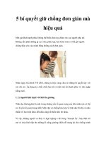 5 bí quyết giữ chồng đơn giản mà hiệu quả pdf