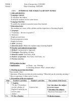 Giao an Tieng Anh 8 hay ( cả năm)