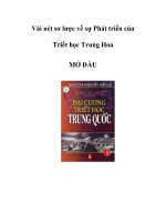 Vài nét sơ lược về sự Phát triển của Triết học Trung Hoa - Phần 3 pot