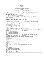 Giáo án - Ca nam - Lớp 1 (CKTKN)