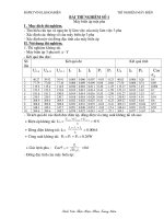 Báo cáo thí nghiệm máy điện