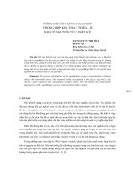 NỒNG ĐỘ CÂN BẰNG VACANCY TRONG HỢP KIM THAY THẾ A - B KHI CÓ NGUYÊN TỬ C ĐIỀN KẼ pps