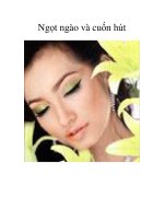 Ngọt ngào và cuốn hút doc