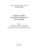 Quy định quy chuẩn quốc gia về kỹ thuật điện phần 16 pptx