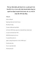 Thủ tục thẩm định, phê duyệt cho vay giải quyết việc làm đối với cơ sở sản xuất, kinh doanh dành riêng cho người lao động là người tàn tật mức cho vay trên 30 triệu đến 100 triệu đồng docx