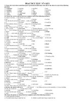 ĐỀ THI THỬ TN 2010- ĐỀ SỐ 3