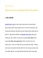 Kiến thức lớp 12 Mảnh trăng cuối rừng-Nguyễn Minh Châu-phần2 docx