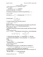 đề ôn thi TN số 4