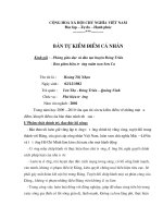 bản tự kiểm điểm cuối năm