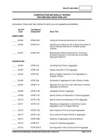 CONSTRUCTION MATERIALS TESTING TEST METHOD SELECTION LIST docx