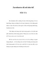 SẦU CA - Zarathustra đã nói như thế pot