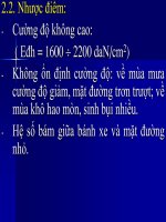 Bài giảng xây dựng mặt đường ôtô 3 P5 docx