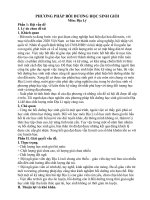 Phương pháp bồi dưỡng học sinh giỏi môn Địa Lí