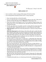 Thể lệ bầu cử ban chấp hành Đoàn pot