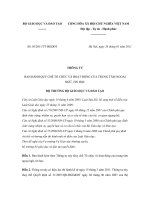 Thông tư 03/2011/TT-BGDĐT pdf