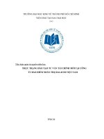 Tiểu luận quản trị nguồn nhân lực đề tài Thực trạng đào tạo tư vấn tài chính mới tại Công ty bảo hiểm nhân thọ Dai Ichi Việt Nam