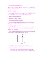 Corel Draw: Vẽ cây nến đang cháy doc