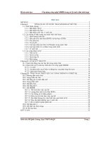 Ứng dụng công nghệ MBBR trong xử lý nước thải sinh hoạt đh bách khoa hà nội   luận văn, đồ án, đề tài tốt nghiệp