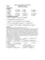 đề ôn luyện thi tốt nghiệp thpt môn tiếng anh lớp 12