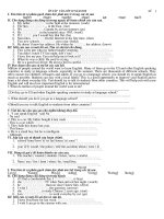 mot so de thi vao lop 10