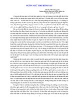 Ngôn ngữ thơ hôm nay