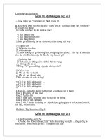 Đề thi môn Tiếng Việt- lớp 4(giữa kì I)