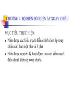 CHƯƠNG 4: BỘ BIẾN ĐỔI ĐIỆN ÁP XOAY CHIỀU doc