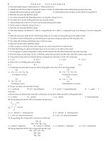 Bài tập trắc nghiệm hoá học 12 pps
