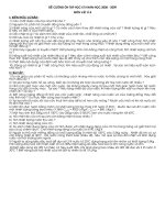 Đề cương ôn tập Vật lý 8 HKII 0809