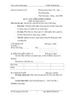 Giáo án: các cổng logic cơ bản - 2 ppt