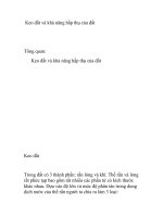 Keo đất và khả năng hấp thụ của đất pdf