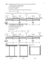 Đề bài tập lớn sức bền vật liệu pptx