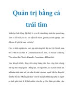 Quản trị bằng cả trái tim docx