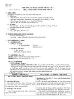 Giáo án NPT bài 1 phần Word