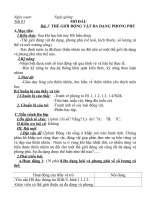 Bài 1: THẾ GIỚI ĐỘNG VẬT ĐA DẠNG VÀ PHONG PHÚ