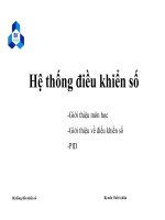 Hệ thống điều khiển số - Tổng quan pot