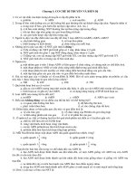 Chương 1: CƠ CHẾ DI TRUYỀN VÀ BIẾN DỊ pdf