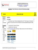 thực hành  kỹ thuật tấn công và phồng thủ tren không gian mạng