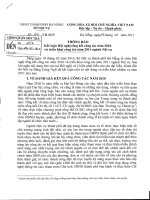 Hội nghị tổng kết công tác năm 2010 và triển khai nhiệm vụ năm 2011 ngành Nội vụ TP Đà Nẵng pot