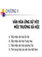 Bài 7 - Văn hóa ứng xử với môi trường xã hội pot