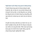 Nghệ thuật truyền thông trong quản trị khủng hoảng pdf