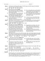 Đề kiểm tra 15 phút môn vật lý lớp 10 -3 pptx