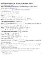 Tài liệu ôn thi lên lớp 10. Hay