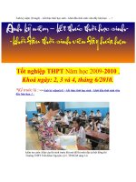 Ảnh kỷ niệm (trang2)– kết thúc thời học sinh – khởi đầu thời sinh viên đầy hứa hẹn !
