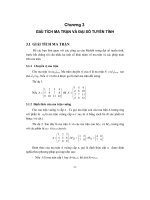 Giáo trình tính toán khoa học - Chương 3 pot