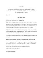 QUY CHẾ TỔ CHỨC VÀ HOẠT ĐỘNG CỦA TRUNG TÂM NGOẠI NGỮ, TIN HỌC docx