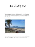 Bãi biển Mỹ Khê pot