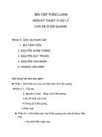BÀI TẬP THẢO LUÂN docx