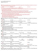 Đề kiểm tra HK II Vật lý 10 CB