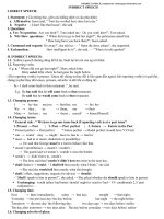 on thi vao 10 : chuyen de cau gian tiep